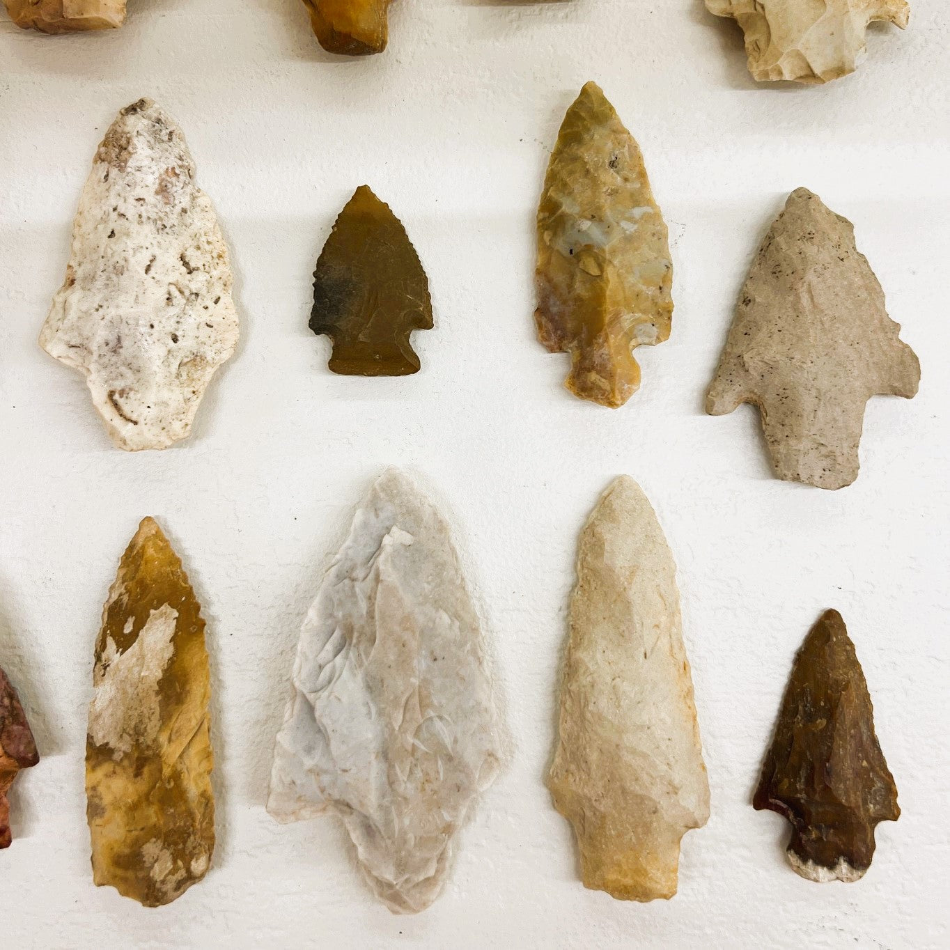 Lot of 20 Authentic Ancient Arrowheads & Artifacts - Field Grade "A" - Random Select